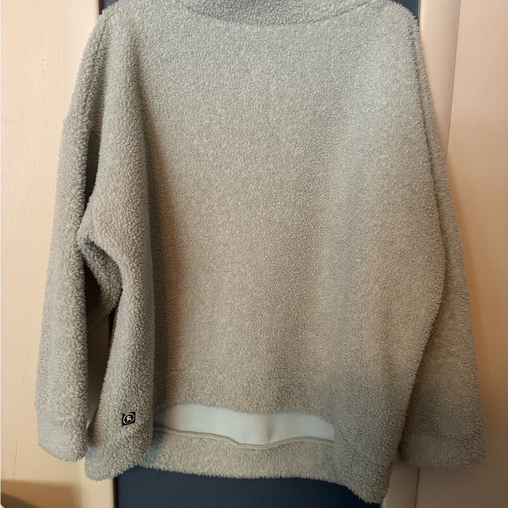 Back Country Cozy Women's Fleece Pullover Sweater - Cream